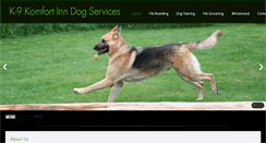 Desktop Screenshot of k9komfortinn.ca